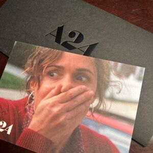 A24 "If I Had Legs I'd Kick You" — Rose Bryne Postcard